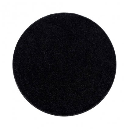 Kusový koberec ATA 7000 Anthrazit kruh (Rozměr 200x200 cm)