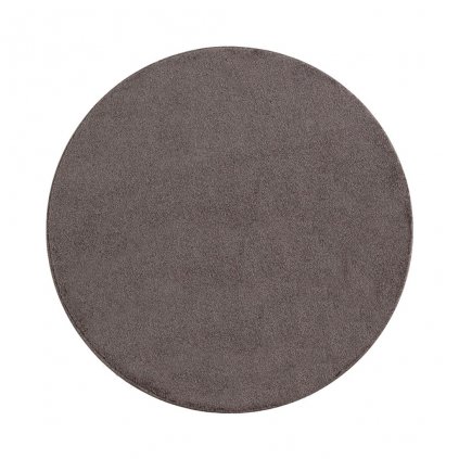 Kusový koberec ATA 7000 Mocca kruh (Rozměr 200x200 cm)