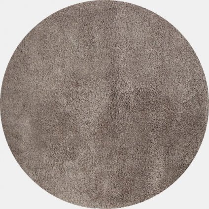 Kusový koberec LIFE SHAGGY 1500 Taupe kruh Skladem
