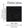 Čistící zóna metráž rohož použití bytové komerční barva černá PROTECT 5209 rozměr