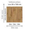 levne bytove pvc lino snadna udrzba vzor prkna povrchova uprava PUR barva hneda DRITEX 33 55 rozmer