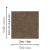 pvc lino s filcem zátěžové odolné vzor beton sire 2m 4m barva hneda NOVATEX PLUS 33 37 rozmer