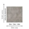 zatezove pvc lino kvalitni snadna udrzba filcovy podklad vzor beton povrchova uprava PUR barva seda VIVATEX 33 29 rozmer