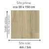 PVC podlaha SUPRATEX Pristine oak 971L-rozměr