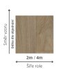 PVC podlaha Gerflor Taralay LIBERTEX Skandi oak toffee 2246 (Šířka 4 m)