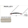 127813 24 a 13 prechodove listy samolepici sire 40 mm