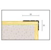 127849 13 schodovy profil 30x25mm samolepici