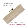 SWISS OAK BEIGE 0848 CREATION 30 SOLID CLIC