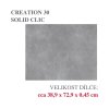 BLOOM UNI GREY 0869 CREATION 30 SOLID CLIC