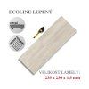Vinylová podlaha DP 9502 Kaštan bělený ecoline lepený