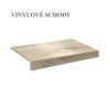 Vinylová podlaha DP 9503 Borovice bílá rustikal schody
