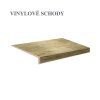 Vinylová podlaha DP 9504 Buk rustikal schody