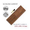 Vinylová podlaha DP 9505 Ořech vlašský ecoline lepený