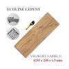 Vinylová podlaha DP 9507 Dub noblesní  ecoline lepný