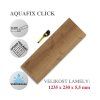 Vinylová podlaha DP 9521 Dub kouřový  aquafix click