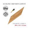 Vinylová podlaha DP 9590 Dub královský hnědý EIR  chevron