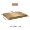 Vinylové schody ECOLINE 9509 Dub classic (Varianta Lamela Střed, 1235 x 305 mm)