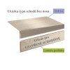 Vinylové schody ECOLINE 9592 Dub královský přírodní (Varianta Lamela Střed, 1235 x 305 mm)