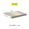 Vinylové schody OBJECTLINE 5705 Dub Oslo (Varianta Lamela Střed, 1235 x 305 mm)
