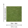 Umela trava 2m 4m rub latex skladem u dodavatele GREENLAND 40 rozměr