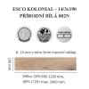 KOLONIAL přírodní bílá 002n 14 3x190