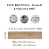 Dřevěná třívrstvá podlaha ESCO KOLONIAL 005N Basecoat