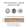 Dřevěná třívrstvá podlaha ESCO KOLONIAL 005N Basecoat