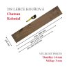 208 Lehce kouřová CHATEAU KOLONIALdřevěná 3 vrstvá podlaha ESCO 14 3x245 masiv skladem u dodavatele