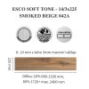 Soft tone smoked beige 042a 14 3x225