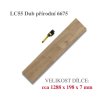 laminatova plovouci podlaha zátěžová třída 23 31 3 lamela MEISTER LC 55 Dub přírodní 6675 rozměr