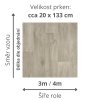 zatezove pvc lino kvalitni snadna udrzba filcovy podklad vzor prkna povrchova uprava PUR barva seda hneda DUPLEX 1748 rozmer