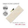 Vinylová podlaha DP 1052 Kámen krémový objectline lepený