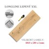 Vinylová podlaha DP 2091 Dub královský světlý XXL (Varianta Longline HB (Rybí kost) lepený)
