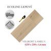 Vinylová podlaha DP 9595 Dub elegantní natur EIR ecoline lepený
