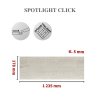 Spotlight click 5mm CW 2140 Dub Winter V4 rozměr lamely