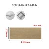 Spotlight click 5mm CW 1629 Dub Essence V4 rozměr lamely