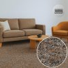 La manga 19618 obývák melírovaný koberec hnědý