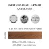 Dřevěná třívrstvá podlaha ESCO CHATEAU 019N Antik