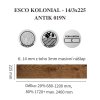 Dřevěná třívrstvá podlaha ESCO KOLONIAL 019N Antik