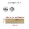 Creation 1607 Cedar Natural creation 70