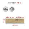 Creation 1607 Cedar Natural creation 40