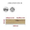Creation 1607 Cedar Natural creation 30