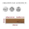Creation 1606 Cedar Golden creation clic ac 55