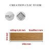 Creation 1271 Lounge Oak Golden EIR clic creation 55