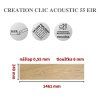 1272 Lounge Oak Beige EIR creation ac clic 55