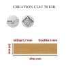 1273 Lounge Oak Natural EIR clic creation 70