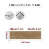 1274 Lounge Oak Chestnut EIR clic creation 70