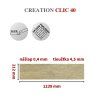 Creation 0441 Honey Oak clic40
