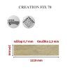 Creation 0441 Honey Oak fix70