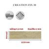 Creation 0441 Honey Oak fix30